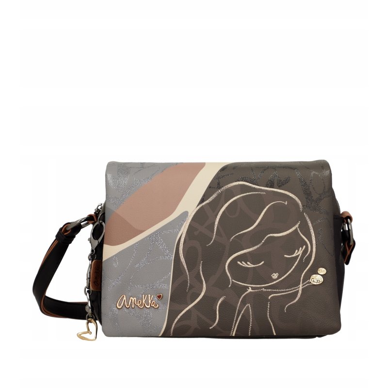 TOREBKA TORBA NA RAMIĘ DLA KOBIETY CROSSBODY ANEKKE DREAMVERSE HEARTBEAT