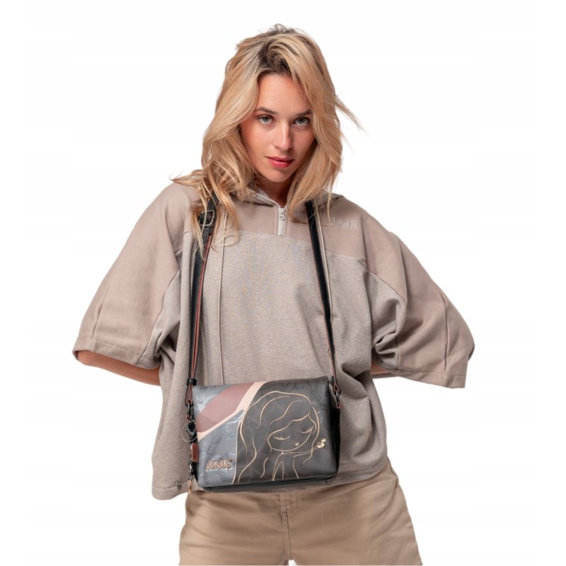 TOREBKA TORBA NA RAMIĘ DLA KOBIETY CROSSBODY ANEKKE DREAMVERSE HEARTBEAT