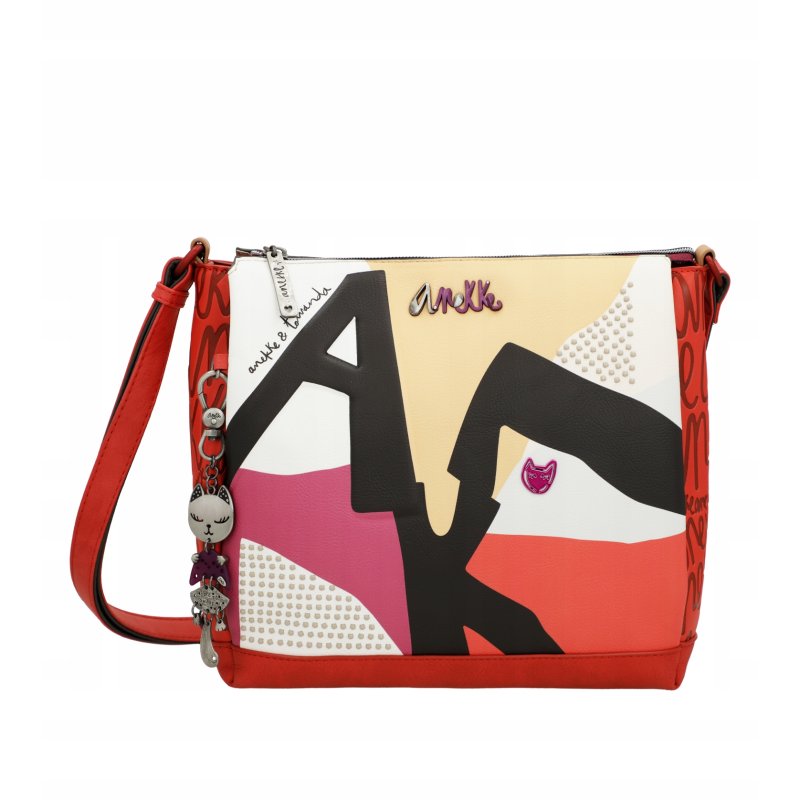 TOREBKA DAMSKA CROSSBODY LISTONOSZKA NA RAMIĘ ANEKKE FASHION HOLLYWOOD