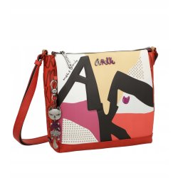 TOREBKA DAMSKA CROSSBODY LISTONOSZKA NA RAMIĘ ANEKKE FASHION HOLLYWOOD