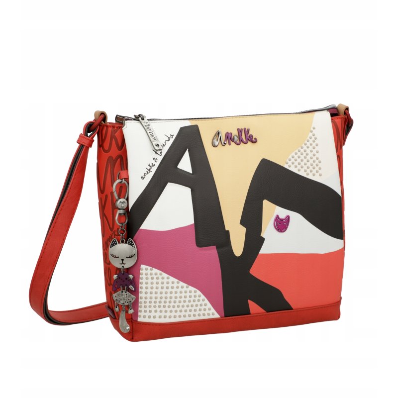 TOREBKA DAMSKA CROSSBODY LISTONOSZKA NA RAMIĘ ANEKKE FASHION HOLLYWOOD