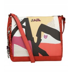 TOREBKA DAMSKA CROSSBODY LISTONOSZKA NA RAMIĘ ANEKKE FASHION HOLLYWOOD