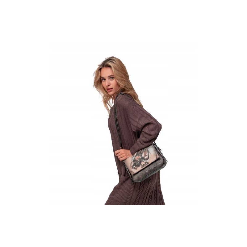 TOREBKA NA RAMIĘ CROSSBODY DLA KOBIETY ANEKKE DREAMVERSE LAND BRELOK