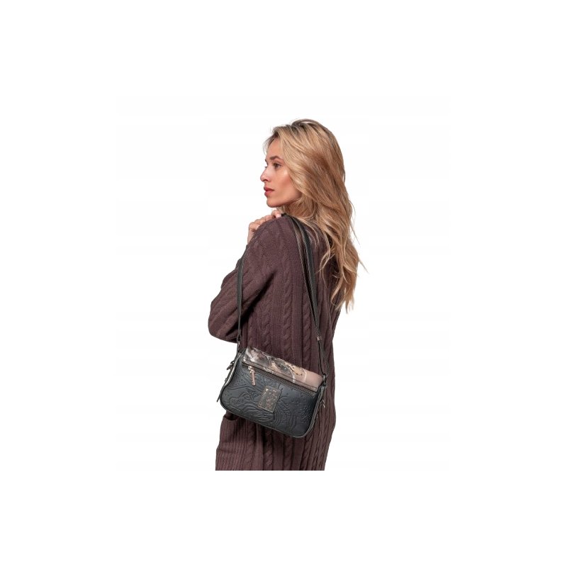TOREBKA NA RAMIĘ CROSSBODY DLA KOBIETY ANEKKE DREAMVERSE LAND BRELOK