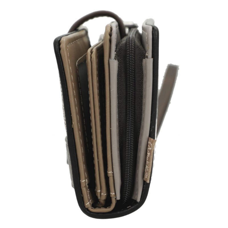 MODNY PORTFEL DAMSKI PORTMONETKA WALLET ANEKKE AURALIS NA KARTY RFID