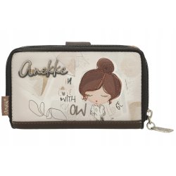 MODNY PORTFEL DAMSKI PORTMONETKA WALLET ANEKKE SOPHIA ETUI NA KARTY RFID