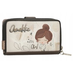 MODNY PORTFEL DAMSKI PORTMONETKA WALLET ANEKKE SOPHIA ETUI NA KARTY RFID