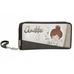 MODNY PORTFEL DAMSKI PORTMONETKA WALLET ANEKKE SOPHIA ETUI NA KARTY RFID