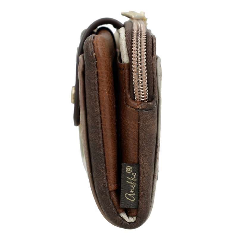 MODNY PORTFEL DAMSKI PORTMONETKA WALLET ANEKKE MUSE ETUI NA KARTY RFID