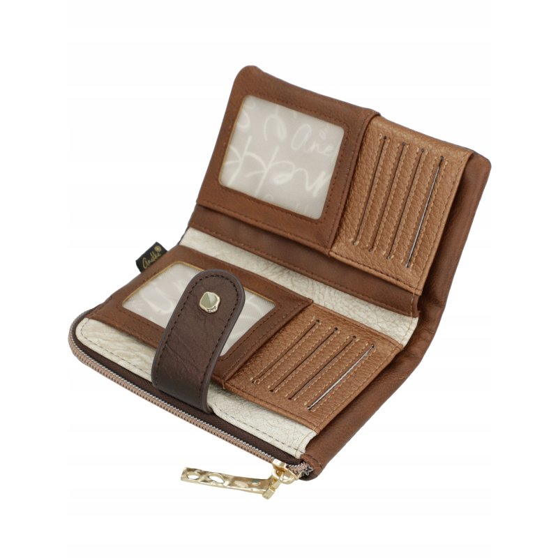 MODNY PORTFEL DAMSKI PORTMONETKA WALLET ANEKKE MUSE ETUI NA KARTY RFID