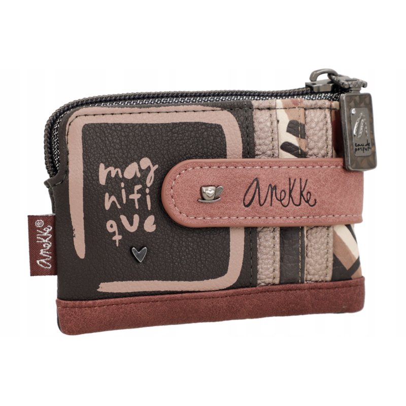 PORTFEL DAMSKI ŚREDNI ANEKKE PARISIAN Z ETUI NA KARTY