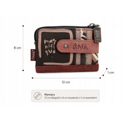 PORTFEL DAMSKI ŚREDNI ANEKKE PARISIAN Z ETUI NA KARTY