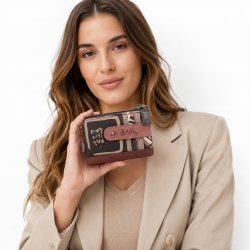 PORTFEL DAMSKI ŚREDNI ANEKKE PARISIAN Z ETUI NA KARTY