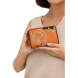 PORTFEL DAMSKI ANEKKE GAIA ŚREDNI ELEGANCKI NA KARTY RFID