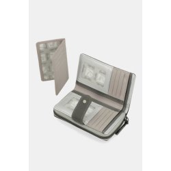 PORTFEL DAMSKI ANEKKE SYMMETRA RFID SZTYWNY ELEGANCKI