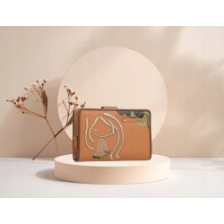 PORTFEL DAMSKI ANEKKE GAIA ŚREDNI ELEGANCKI NA KARTY RFID