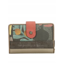 MODNY PORTFEL DAMSKI PORTFELIK ANEKKE MUSE ETUI NA KARTY RFID