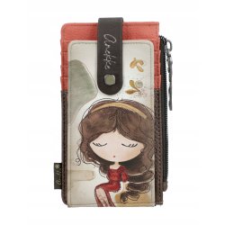 MAŁY MODNY PORTFEL DAMSKI PORTFELIK ANEKKE MUSE ETUI NA KARTY RFID