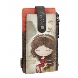 MAŁY MODNY PORTFEL DAMSKI PORTFELIK ANEKKE MUSE ETUI NA KARTY RFID
