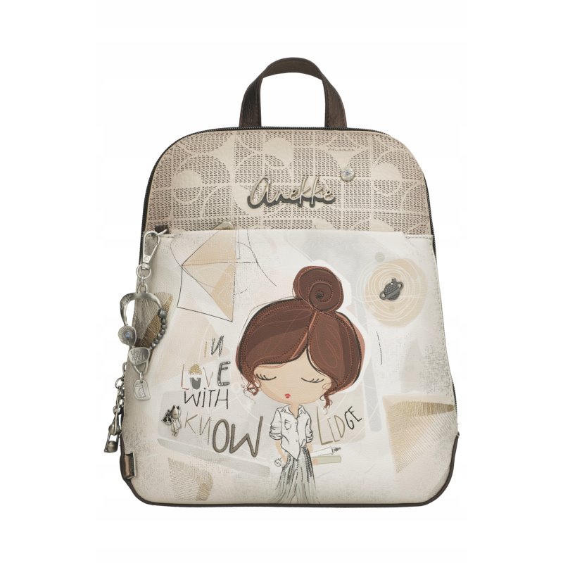 DAMSKI PLECAK ANEKKE SOPHIA MIEJSKI ELEGANCKI EKO BACKPACK LEKKI KOMFORT