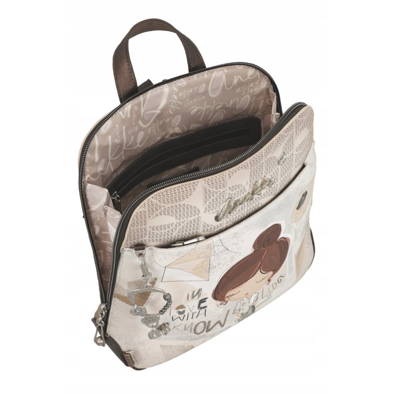 DAMSKI PLECAK ANEKKE SOPHIA MIEJSKI ELEGANCKI EKO BACKPACK LEKKI KOMFORT