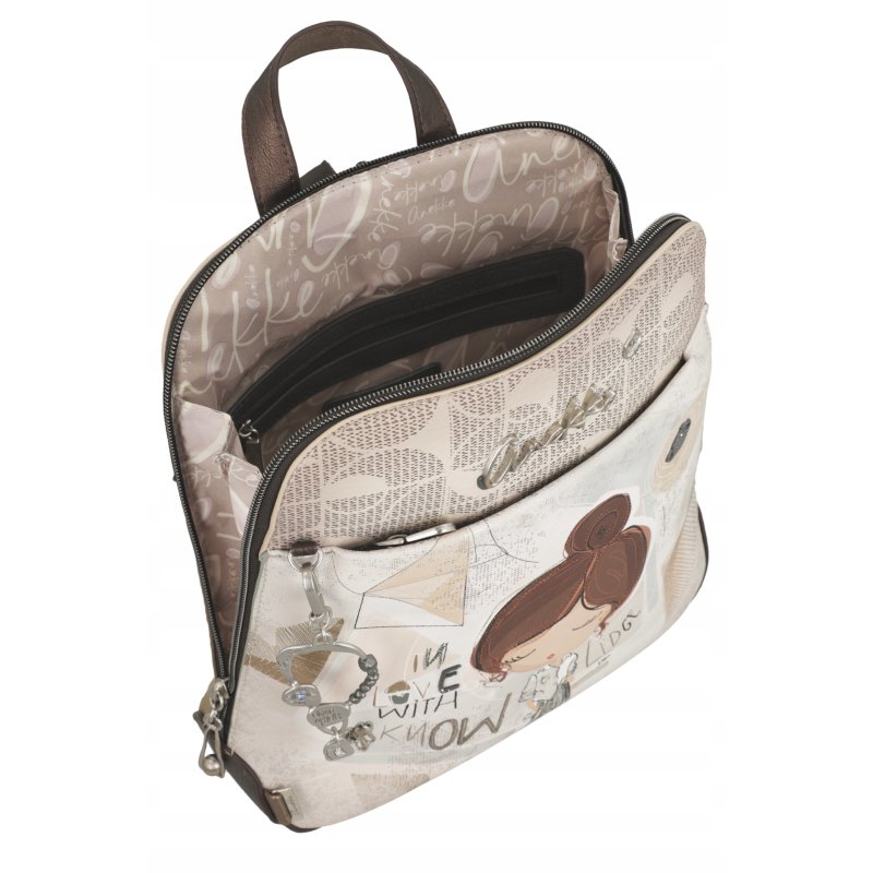 DAMSKI PLECAK ANEKKE SOPHIA MIEJSKI ELEGANCKI EKO BACKPACK LEKKI KOMFORT