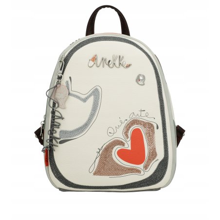 MAŁY MIEJSKI PLECAK DLA KOBIETY BACKPAK CROSSBODY ANEKKE ALMA OLE