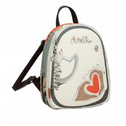 MAŁY MIEJSKI PLECAK DLA KOBIETY BACKPAK CROSSBODY ANEKKE ALMA OLE