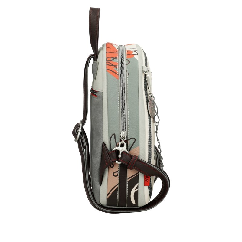 MAŁY MIEJSKI PLECAK DLA KOBIETY BACKPAK CROSSBODY ANEKKE ALMA OLE