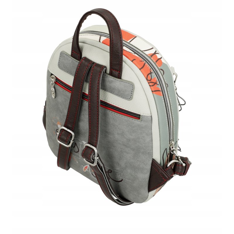 MAŁY MIEJSKI PLECAK DLA KOBIETY BACKPAK CROSSBODY ANEKKE ALMA OLE