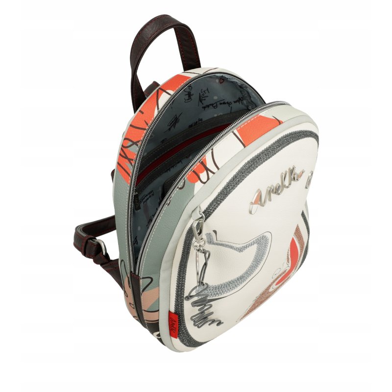 MAŁY MIEJSKI PLECAK DLA KOBIETY BACKPAK CROSSBODY ANEKKE ALMA OLE