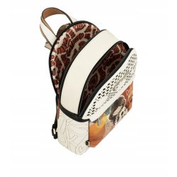 PLECAK MIEJSKI BACKPAK STYLOWY DLA KOBIETY ANEKKE ALMA JASNY AŻUROWY