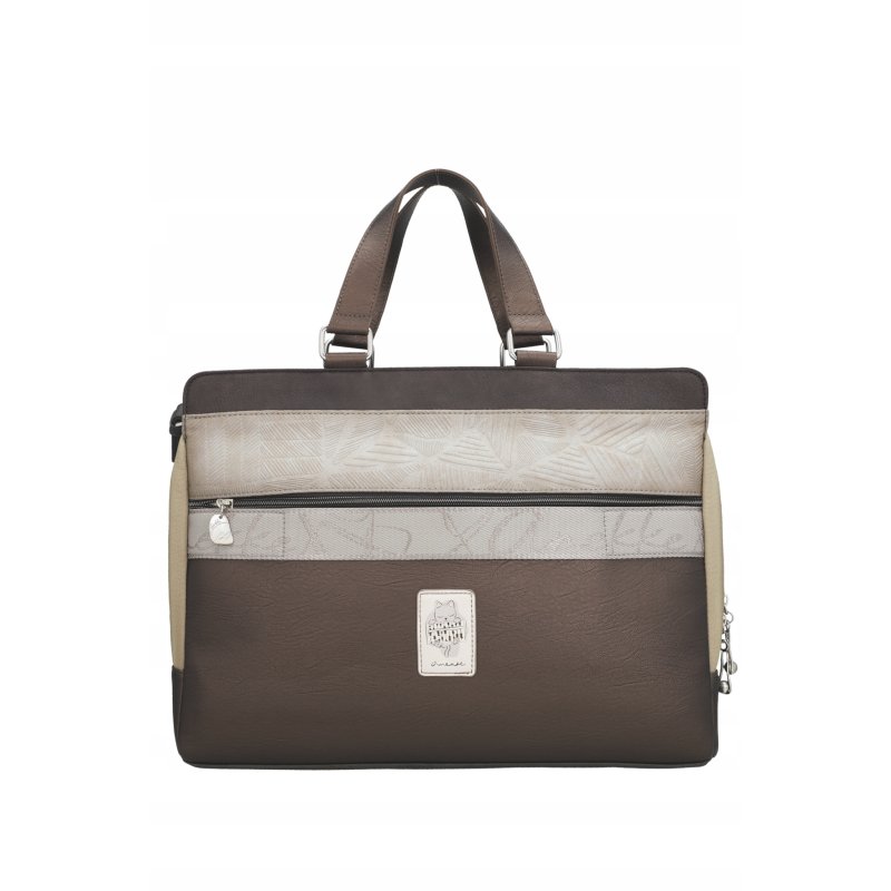 DAMSKA TORBA NA LAPTOPA SOPHIA BIUROWA ELEGANCKA DUŻA TECZKA NA DOKUMENTY