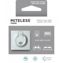ULTRADŹWIĘKOWA OCHRONA PRZED ROZTOCZAMI KURZU W DOMU MITELESS HOME SZARY