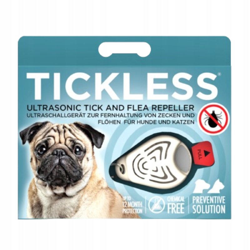TICKLESS PET DLA PSA KOTA ULTRADŹWIĘKOWA OCHRONA ŚRODEK NA KLESZCZE