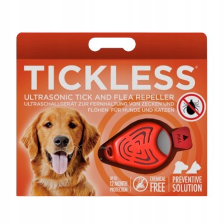 TICKLESS PET DLA PSA KOTA ULTRADŹWIĘKOWA OCHRONA ŚRODEK NA KLESZCZE