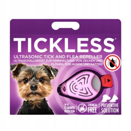 TICKLESS PET DLA PSA KOTA ULTRADŹWIĘKOWA OCHRONA ŚRODEK NA KLESZCZE