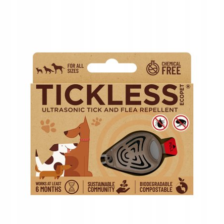 TICKLESS PET DLA PSA I KOTA ULTRADŹWIĘKOWA OCHRONA ŚRODEK NA KLESZCZE ECO