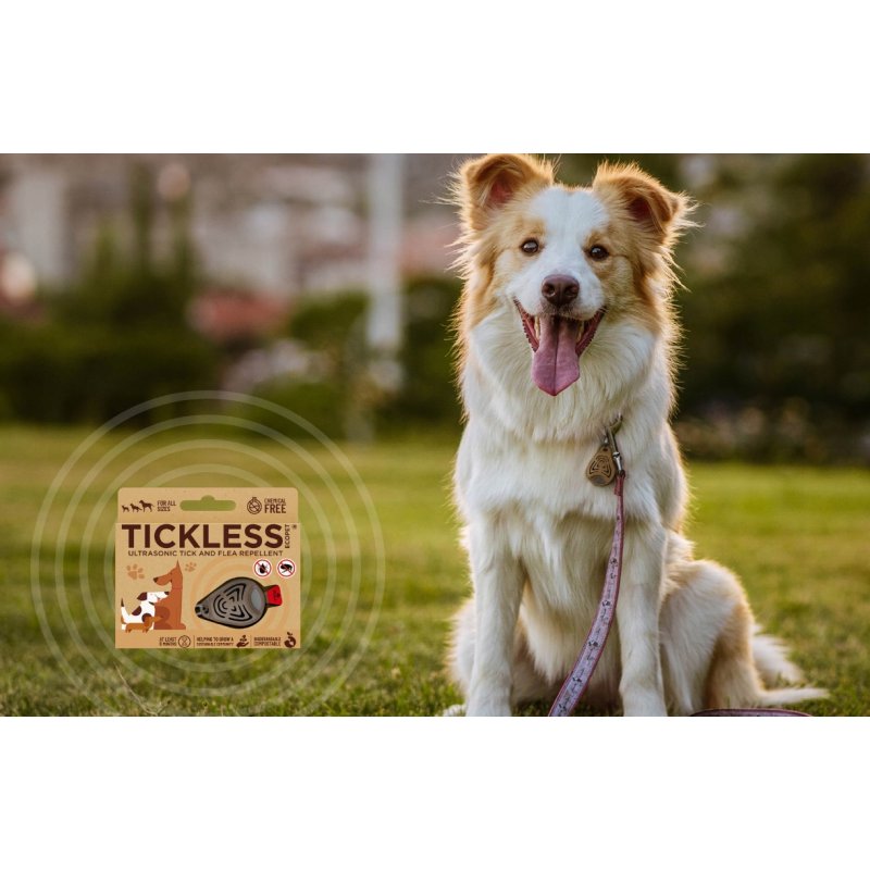 TICKLESS PET DLA PSA I KOTA ULTRADŹWIĘKOWA OCHRONA ŚRODEK NA KLESZCZE ECO