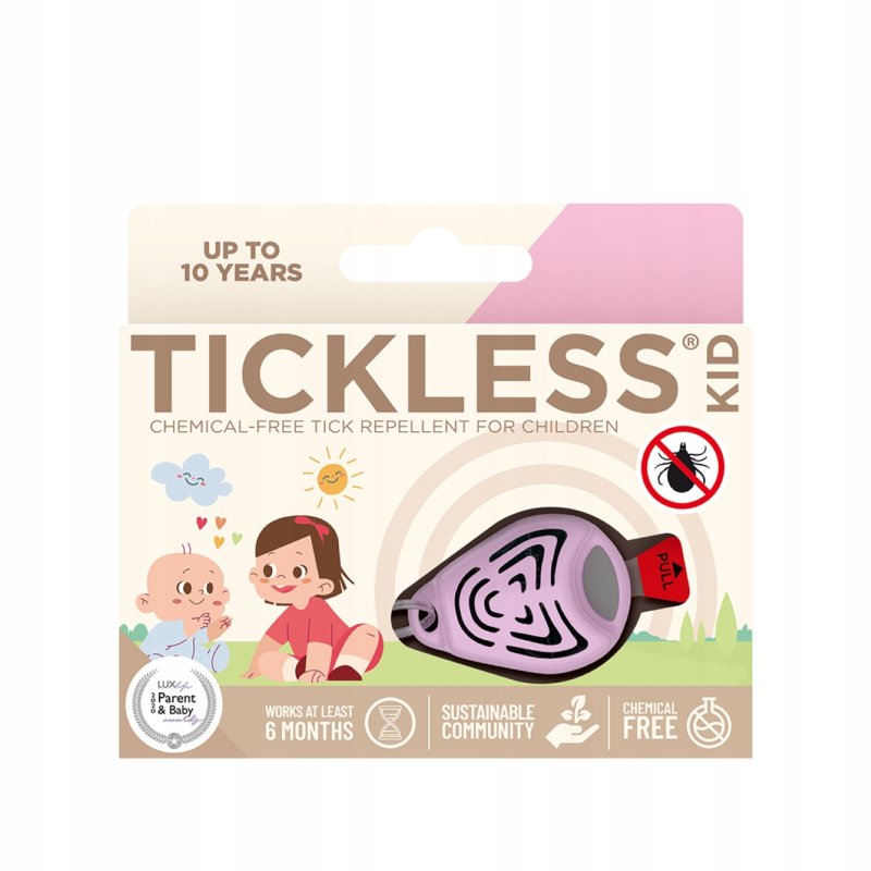 TICKLESS KID DLA DZIECI ULTRADŹWIĘKOWA OCHRONA ŚRODEK NA KLESZCZE