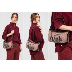 ANEKKE PARISIAN OVAL SHOULDER BAG - TOREBKA NA RAMIĘ