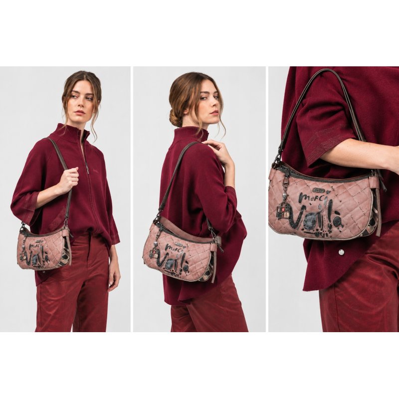 ANEKKE PARISIAN OVAL SHOULDER BAG - TOREBKA NA RAMIĘ