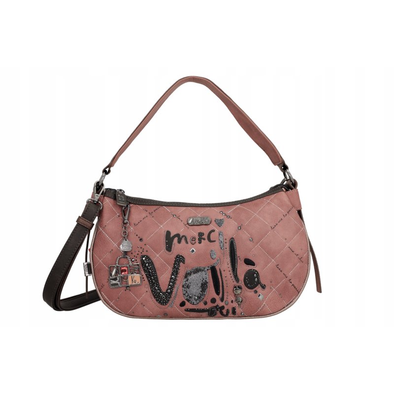 ANEKKE PARISIAN OVAL SHOULDER BAG - TOREBKA NA RAMIĘ
