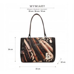 ANEKKE PARISIAN TOREBKA TYPU TOTE NA RAMIĘ