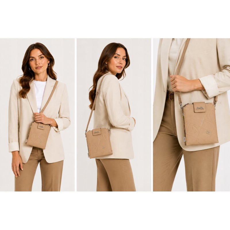 ANEKKE EVOLUTION MINI TOREBKA CROSSBODY Z KLAPKĄ