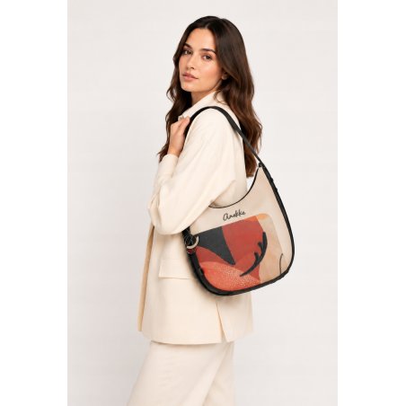 ANEKKE EIKON TOREBKA DAMSKA HOBO SHOPPER NA RAMIĘ