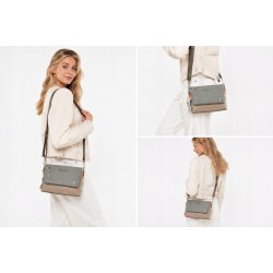 TOREBKA DAMSKA CROSSBODY Z KLAPKĄ ANEKKE AURALIS