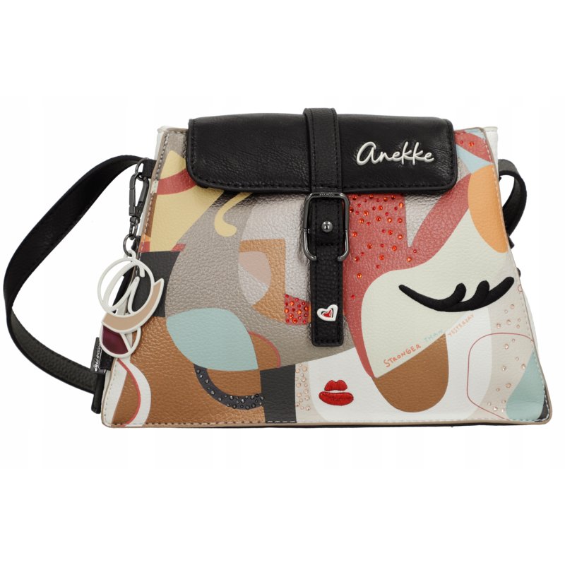 ANEKKE EIKON TOREBKA DAMSKA CROSSBODY Z KLAPKĄ