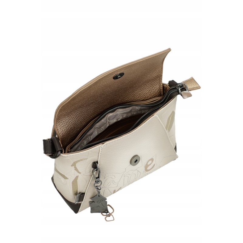 DAMSKA TOREBKA SKÓRA EKOLOGICZNA CROSSBODY ANEKKE BLOOM