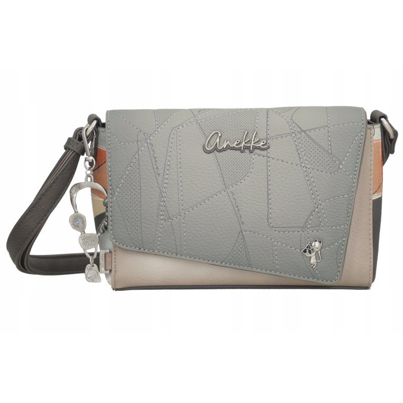 TOREBKA DAMSKA CROSSBODY Z KLAPKĄ ANEKKE AURALIS